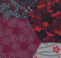 Ковровое покрытие Flotex Vision  Showtime 200003 Ecosystems Kimono Red