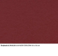 Allura Material 63476DR5 burgundy (50x50 cm)