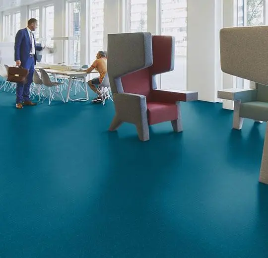 Marmoleum Piano 3652 Atlantic blue