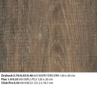 Allura Wood 60150DR7 brown raw timber