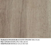 Allura Flex Wood 60356FL5 grey autumn oak Планка 100*20 см