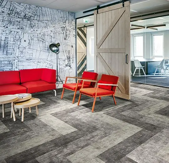 Ковровое покрытие Flotex Concrete planks 139001 cloud